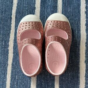 Native shoes kids Jefferson juniper bling